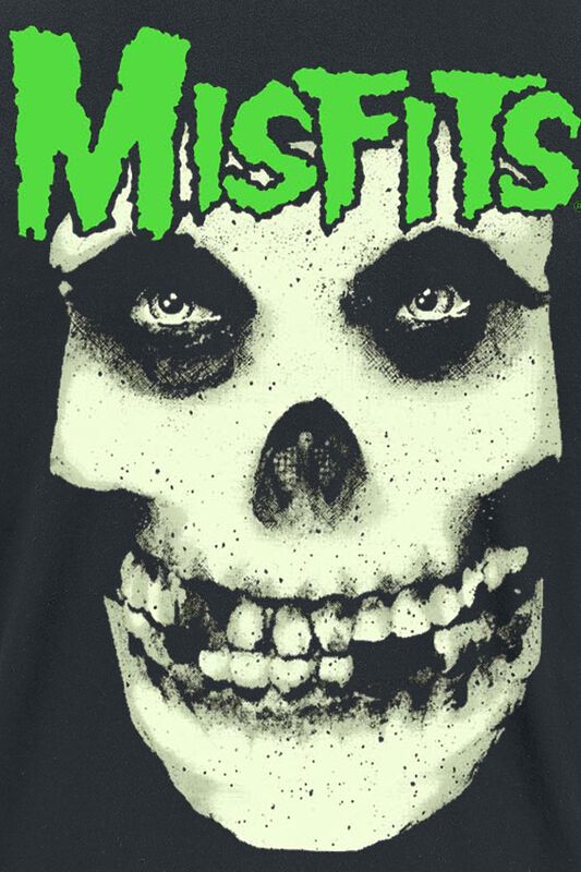Band Merch Misfits Jarek Skull | Misfits T-Shirt