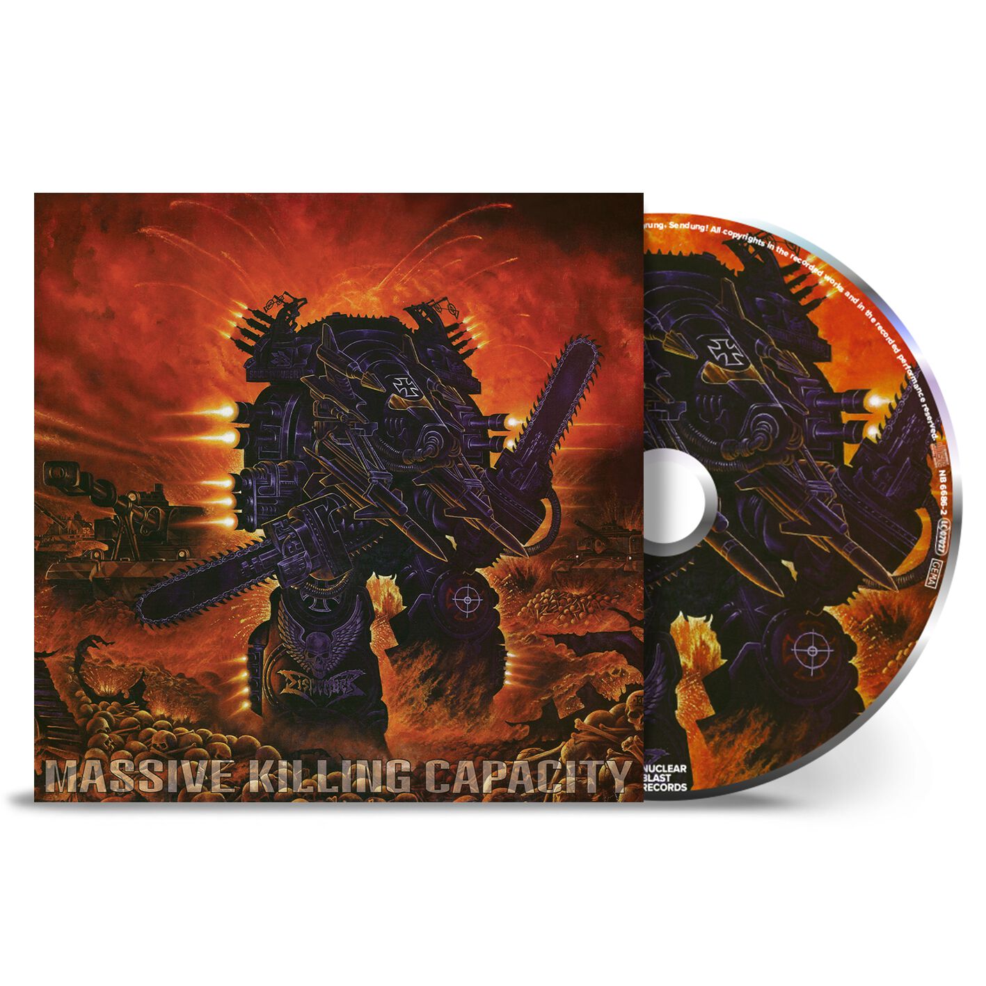 Massive killing capacity von Dismember – CD (Jewelcase, Re-Release)