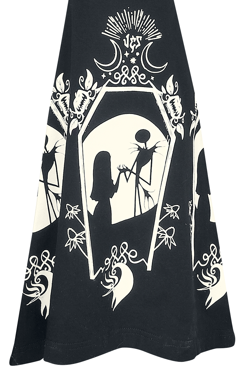 The Nightmare Before Christmas Jack Und Sally Leggings schwarz