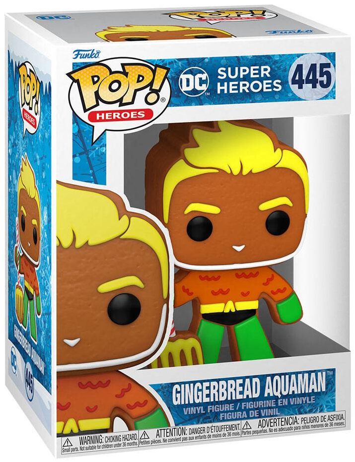 Aquaman DC Christmas - Gingerbread Aquaman vinyl figurine no. 445 Funko Pop! multicolor