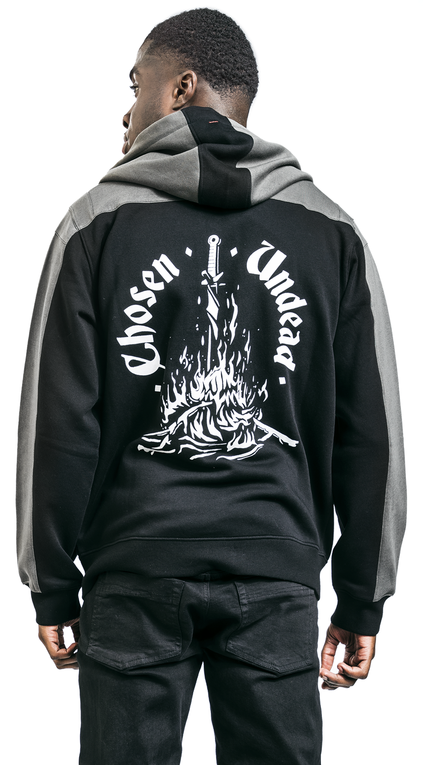 Dark Souls Chosen Undead Kapuzenjacke schwarz