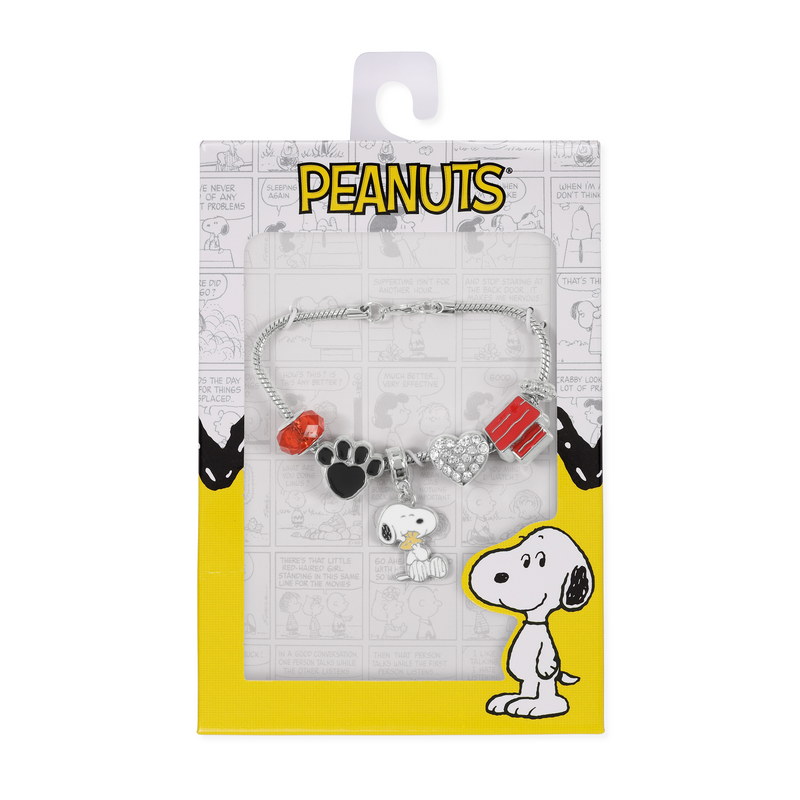 Thumbnail - Peanuts Snoopy Armkette silberfarben