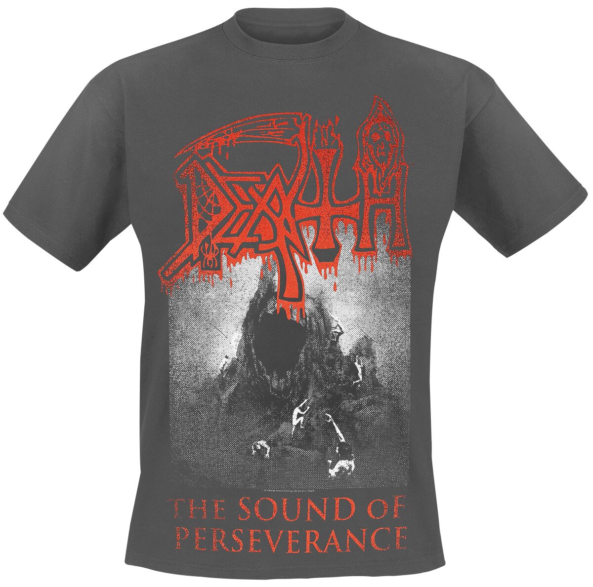 Death The Sound Of Perseverance T-Shirt charcoal