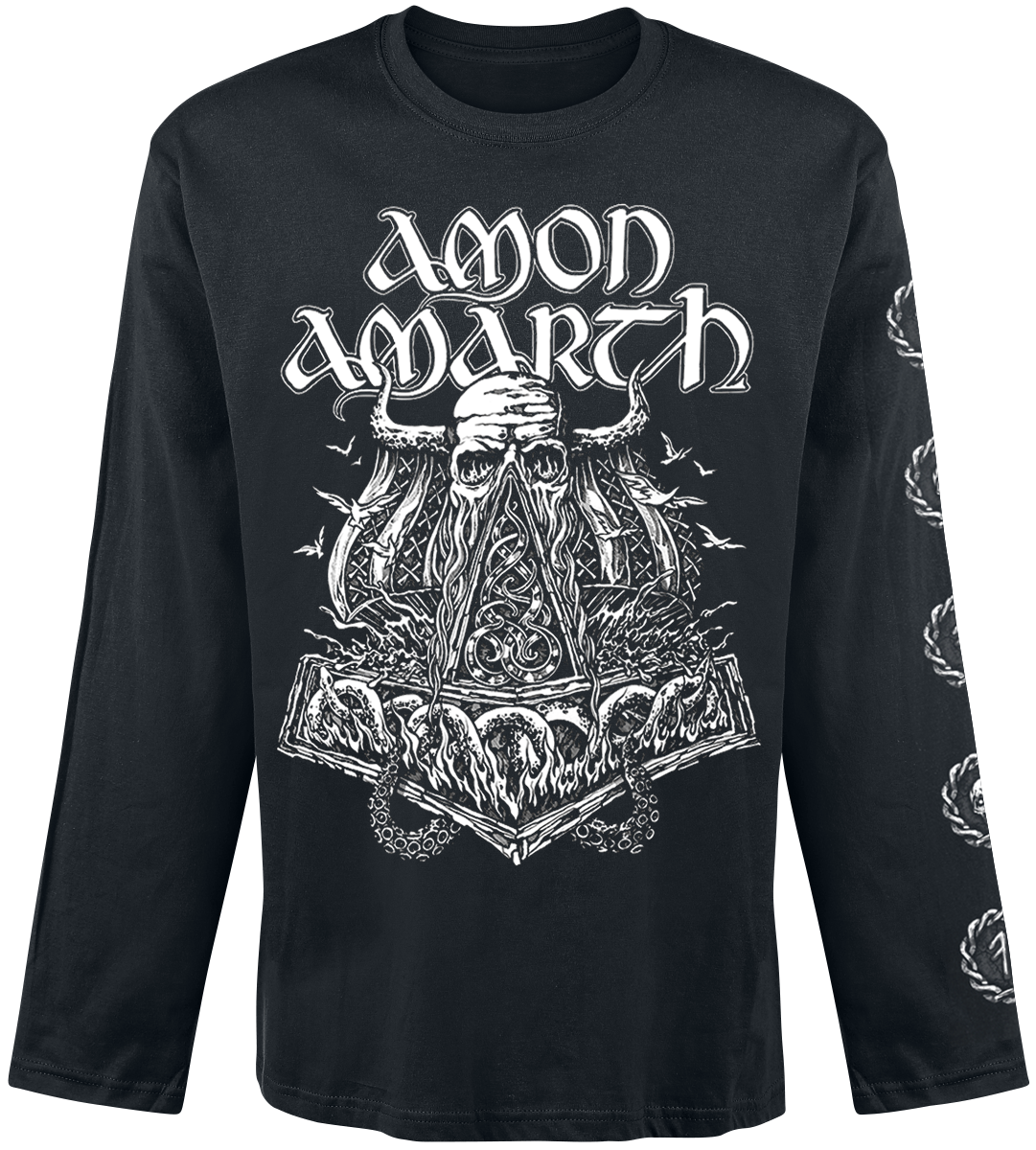 Amon Amarth - Skullship - Langarmshirt - schwarz