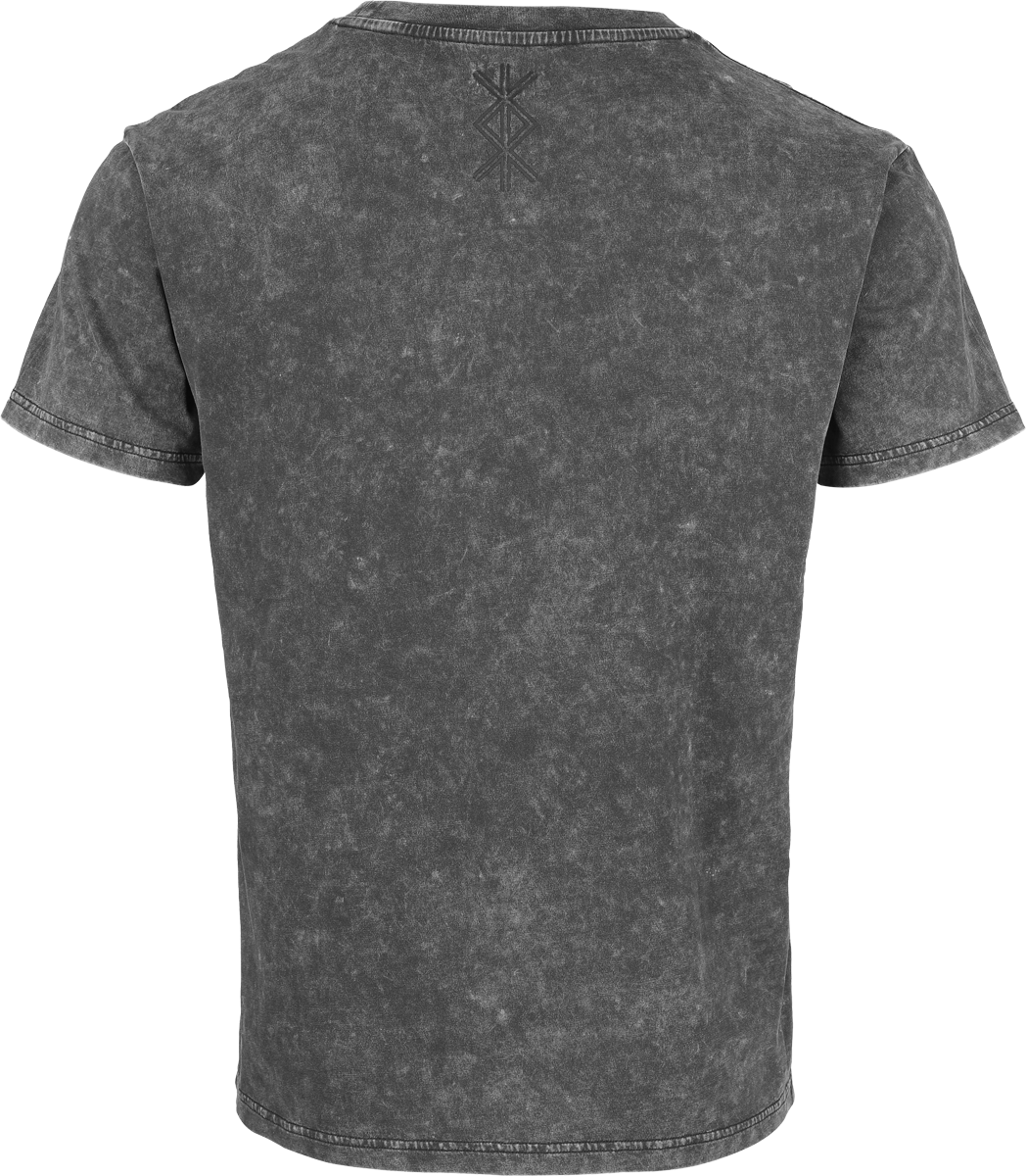 4068143326148 - Pagan Roots Protection Rune T-Shirt schwarz in S