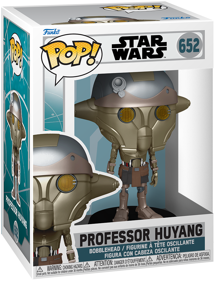 Star Wars - Ahsoka - Professor Huyang Vinyl Figur 652 - Funko Pop! Figur - multicolor