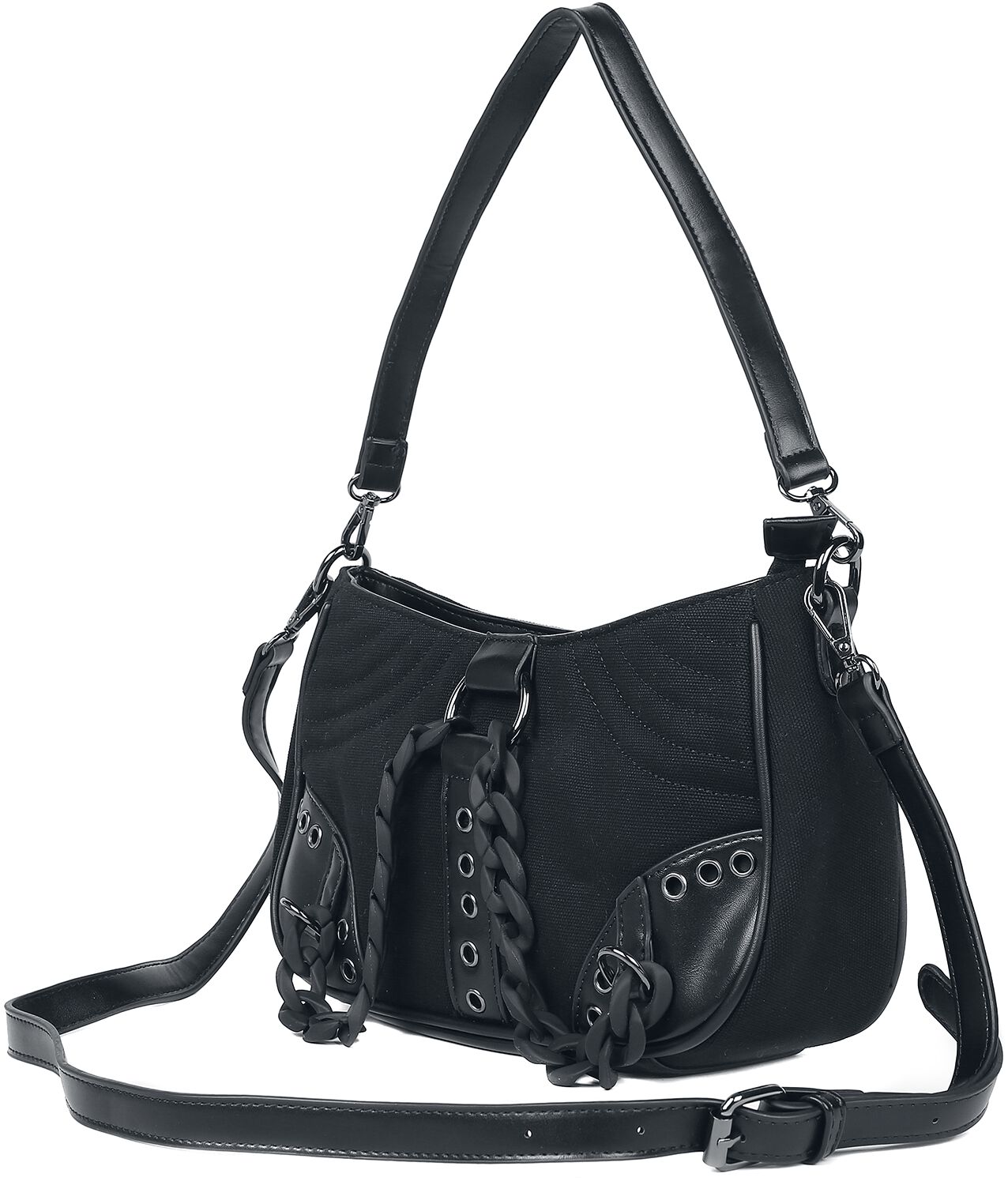 Banned Alternative - Gothic Handtasche - Earthworm - für Damen - schwarz
