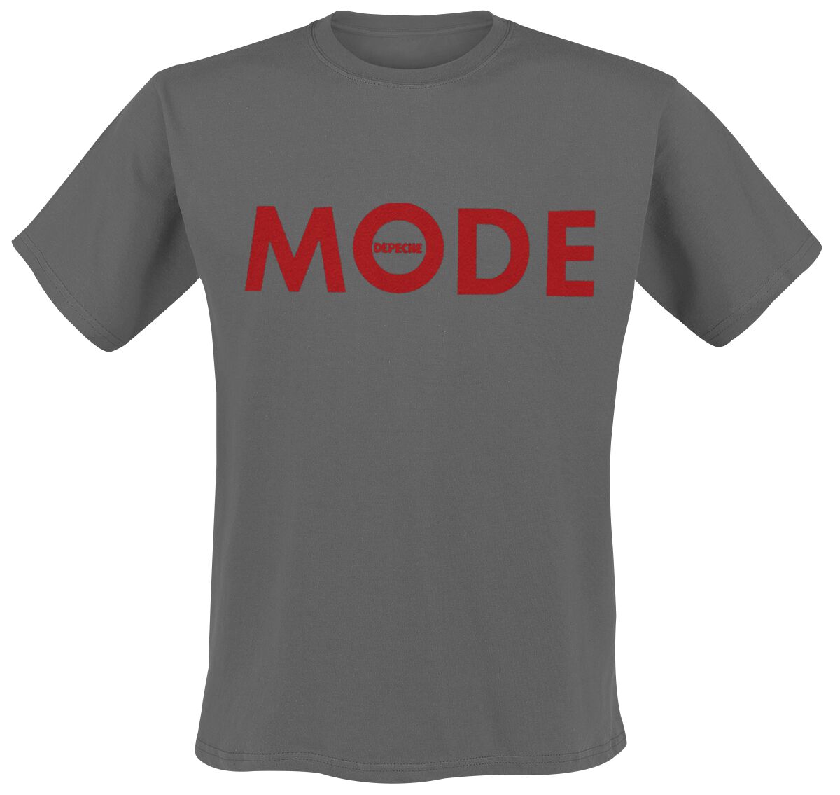 Red Logo T-Shirt charcoal von Depeche Mode