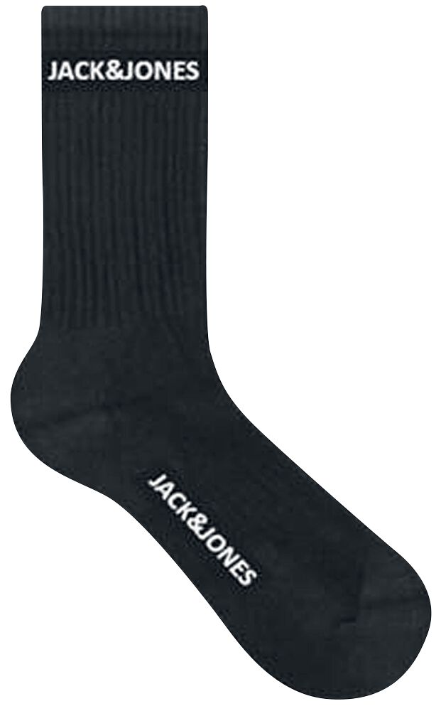 Jack & Jones Basic logo tennis socks Kids' Socks black