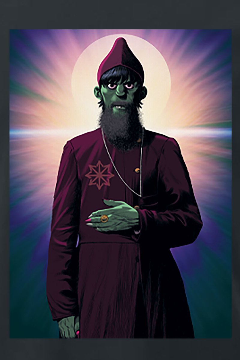 Gorillaz Great Leader T-Shirt schwarz