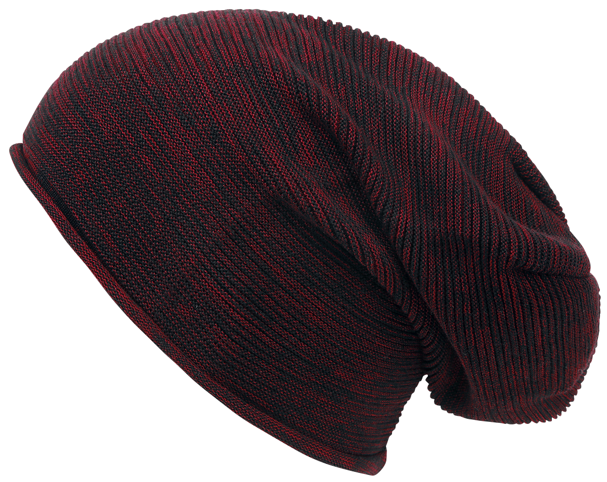 Black Premium by EMP  Beanie - Light Beanie - black-bordeaux
