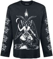 Langarmshirt mit Gothicprint
