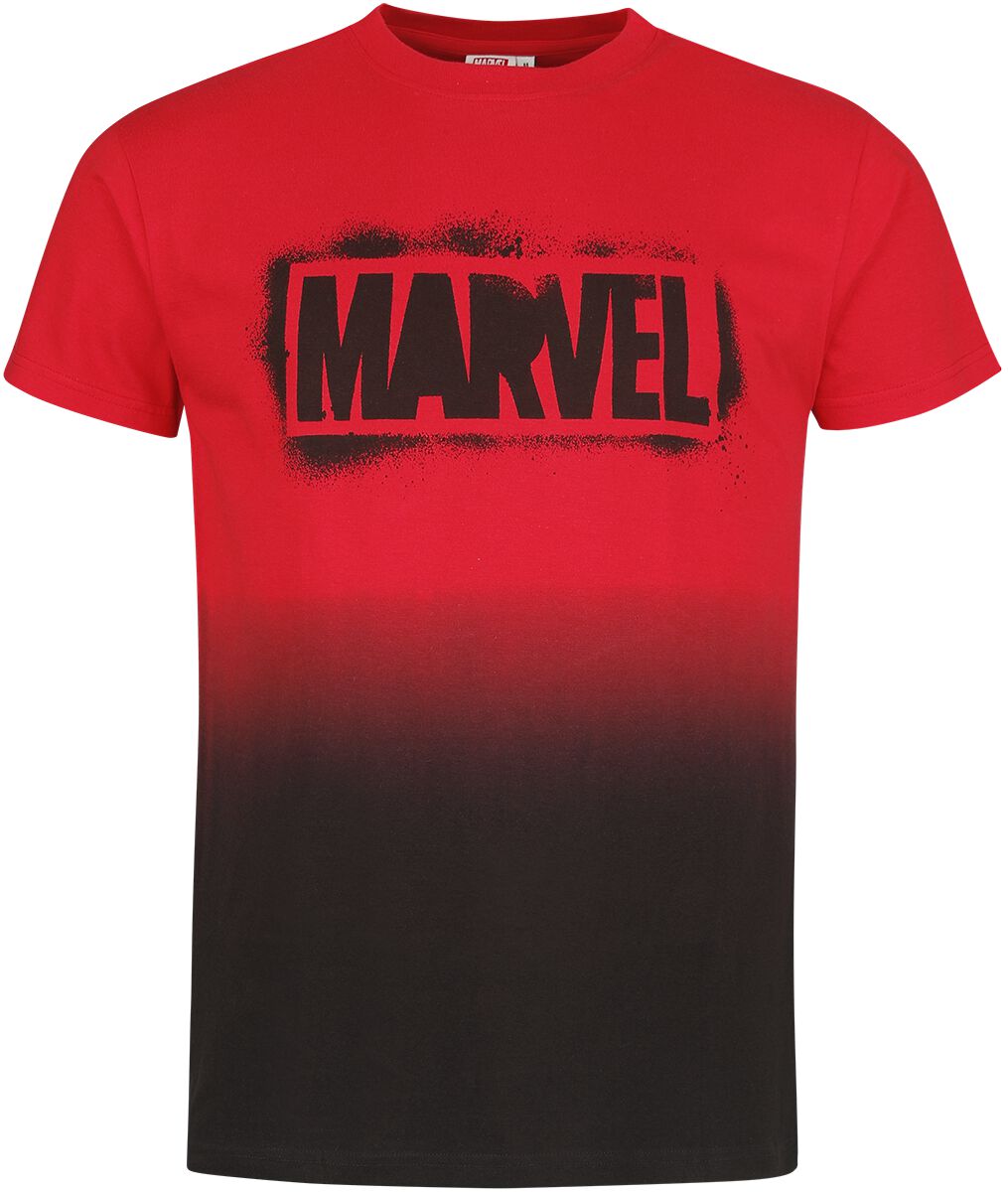 Marvel Logo T-Shirt multicolor in XXL