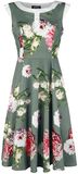 Mix Floral Hepburn Dress, H&R London, Mittellanges Kleid