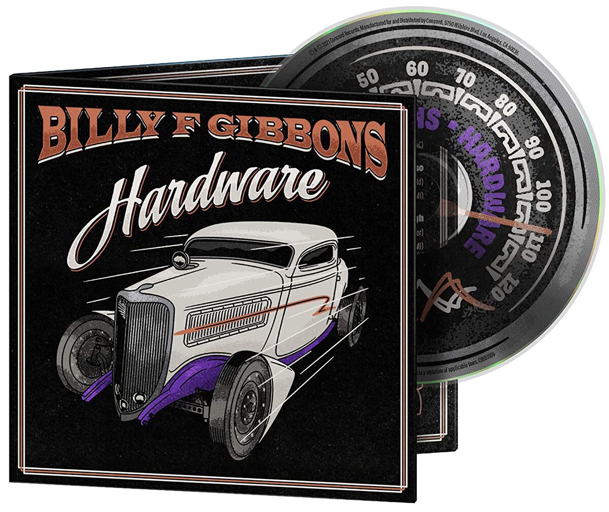 Gibbons, Billy F Hardware CD multicolor Gibbons, Billy F Hardware CD multicolor