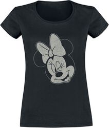 Minnie Face, Mickey Mouse, T-Shirt