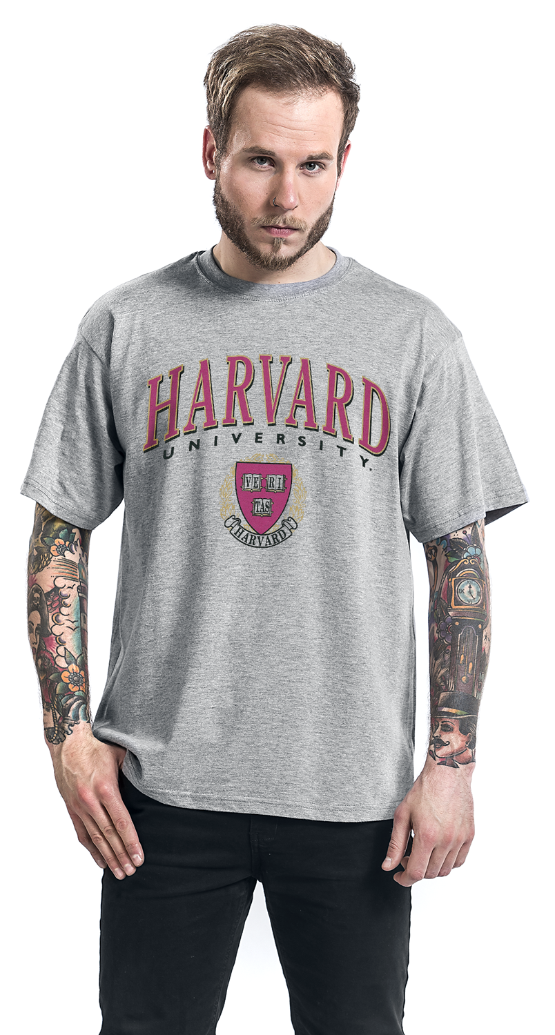 University Harvard - Shield T-Shirt grau