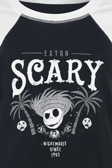 The Nightmare Before Christmas Scary T-Shirt schwarz