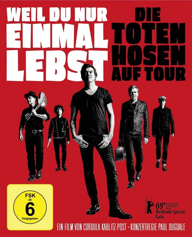 Die Toten Hosen Weil du nur einmal lebst - Die Toten Hosen auf Tour Blu-Ray multicolor