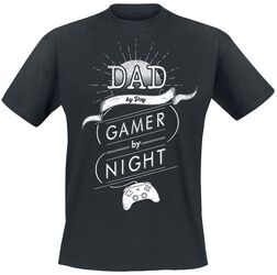 Funshirt Dad By Day - Gamer By Night