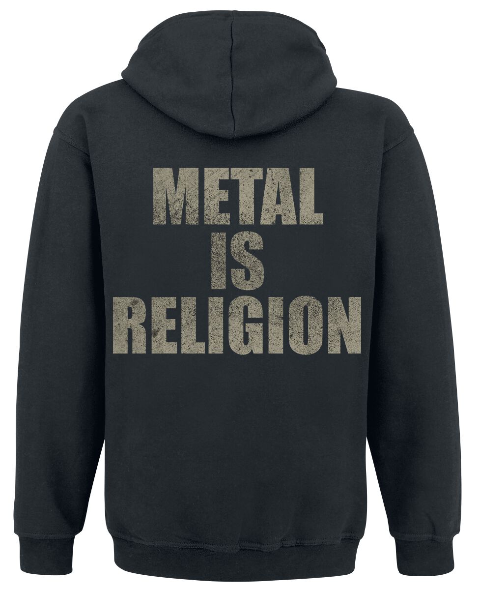 Metal Is Religion Kapuzenpullover schwarz von Powerwolf