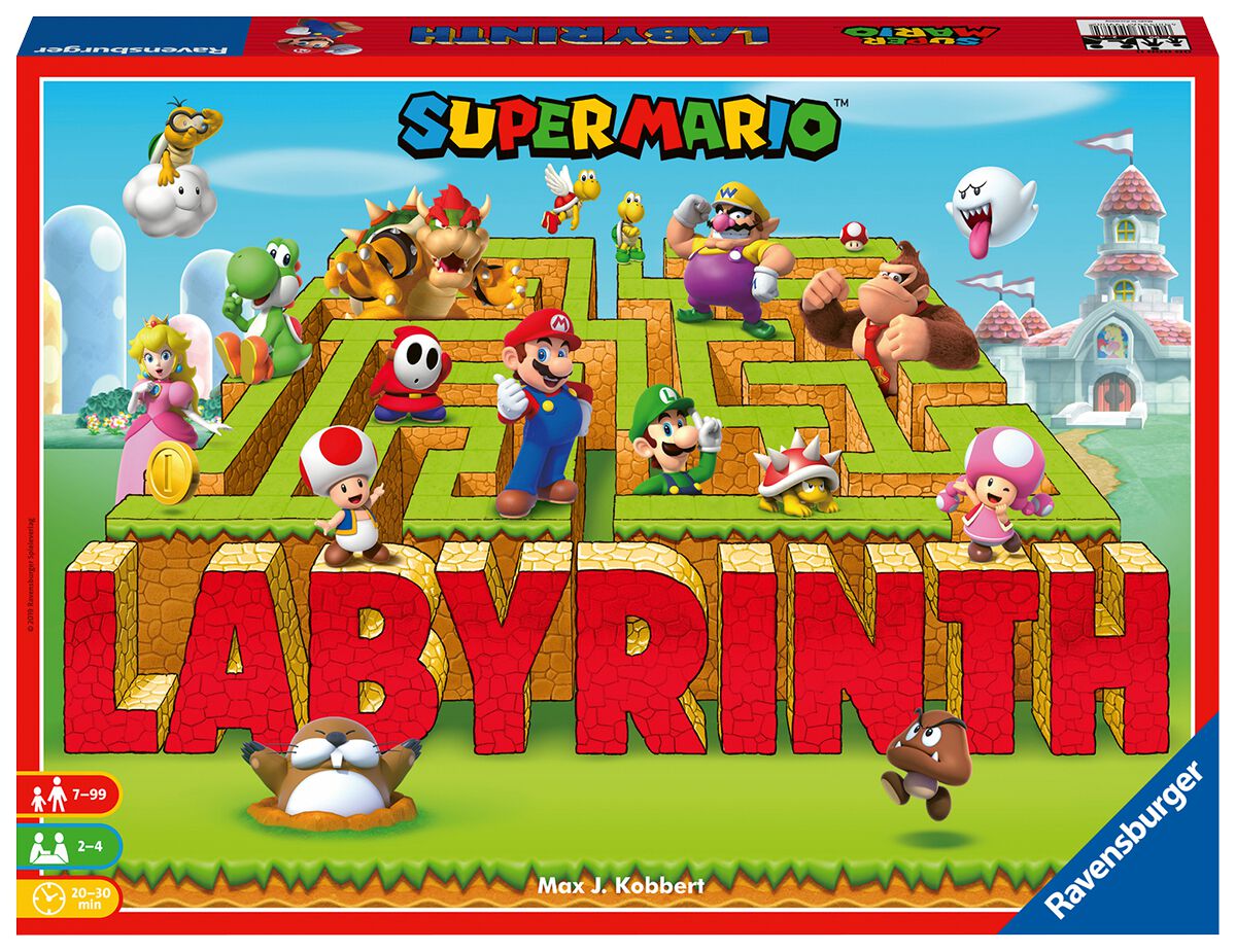 Image of Super Mario Labyrinth Brettspiel multicolor
