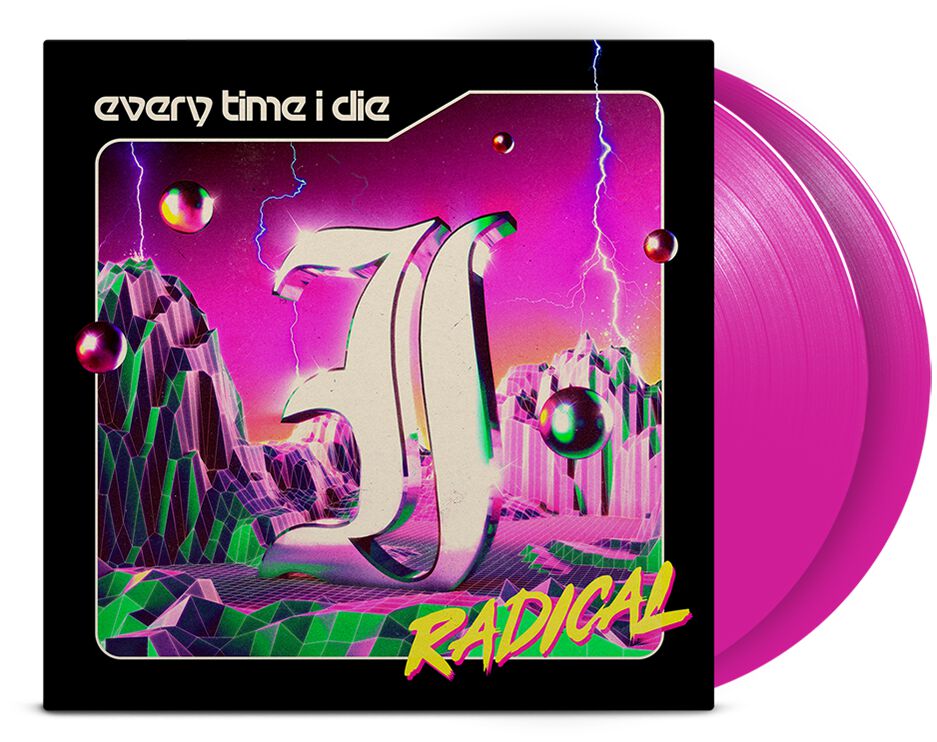 Levně Every Time I Die Radical 2-LP fialová