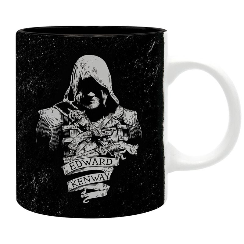 Assassin's Creed - Gaming Kop - Black Flag Resynced - Kenway - voor Geen - zwart