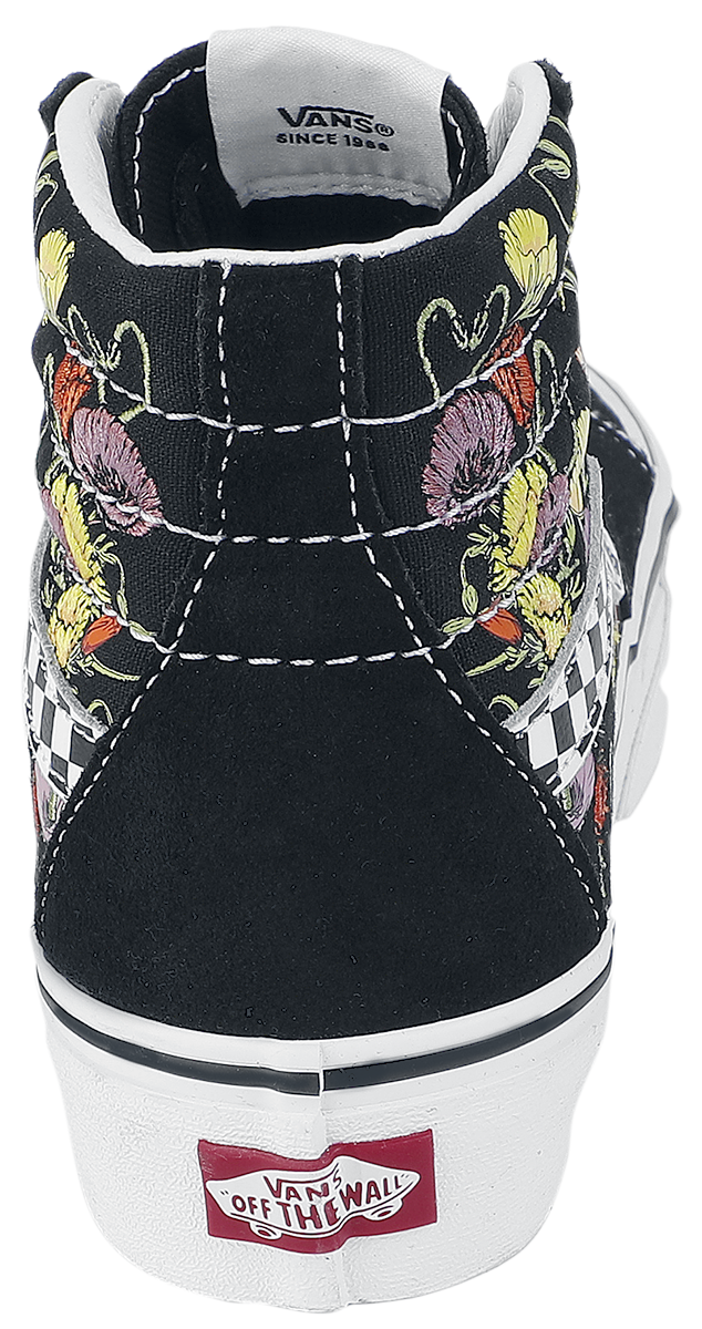 Vans SK8-HI PLATFORM 2.0 Poppy Checkerboard Black/Multi Sneaker high schwarz multicolor