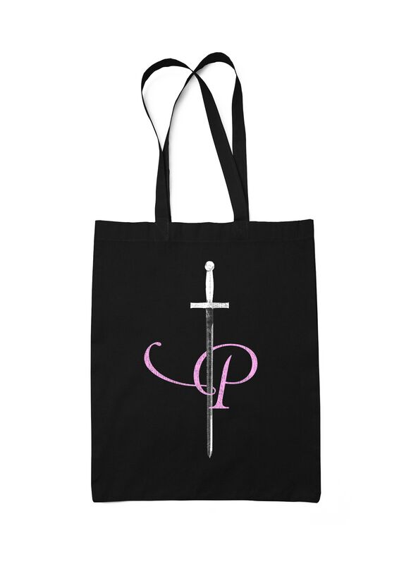 Poppy Fliker Dagger Stofftasche schwarz