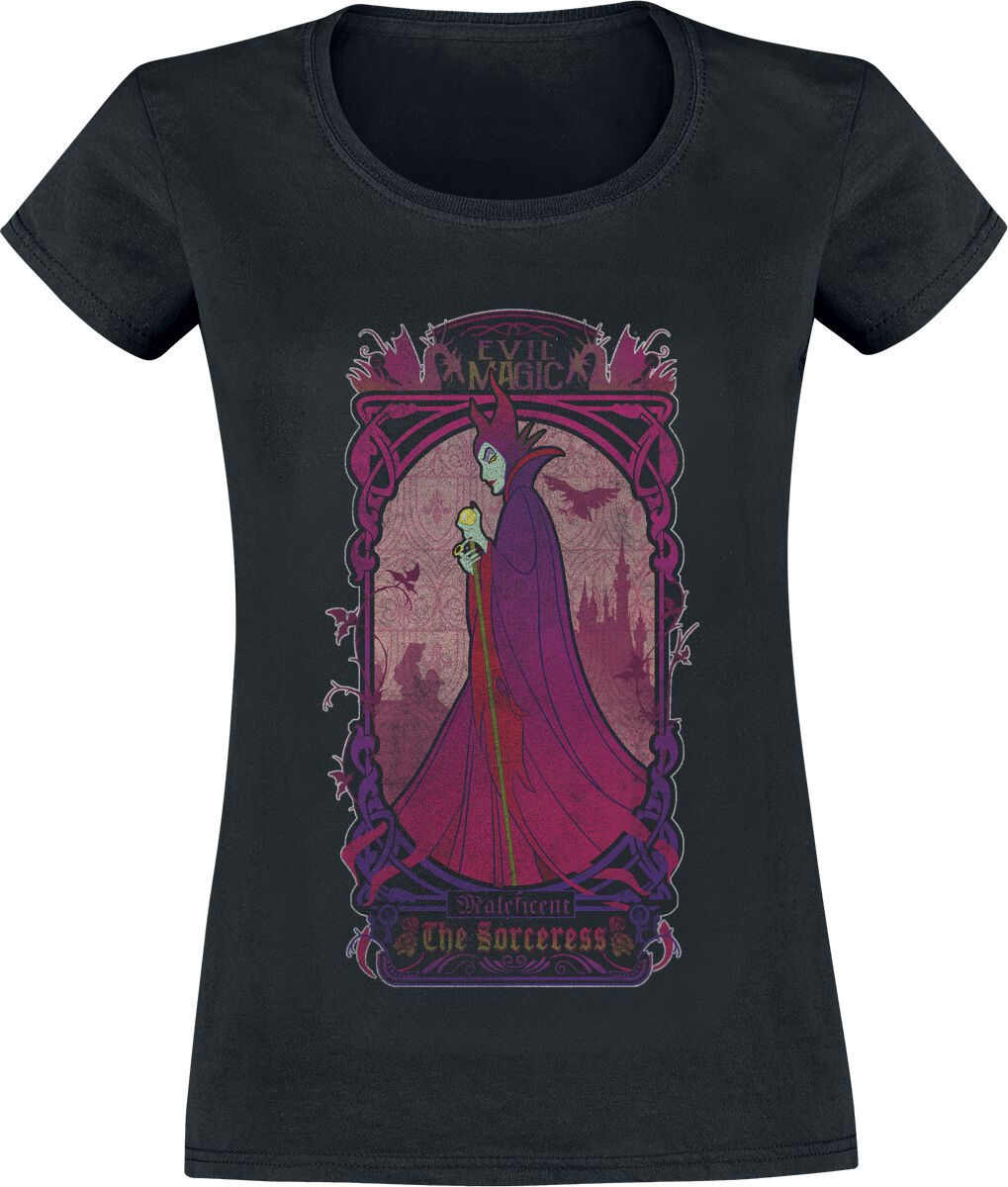 Maleficent - The Sorceress - T-Shirt - Donna - nero