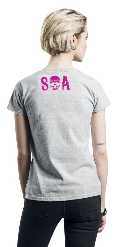 Filme & Serien Nachhaltiges Fan Merch Pink | Sons Of Anarchy T-Shirt