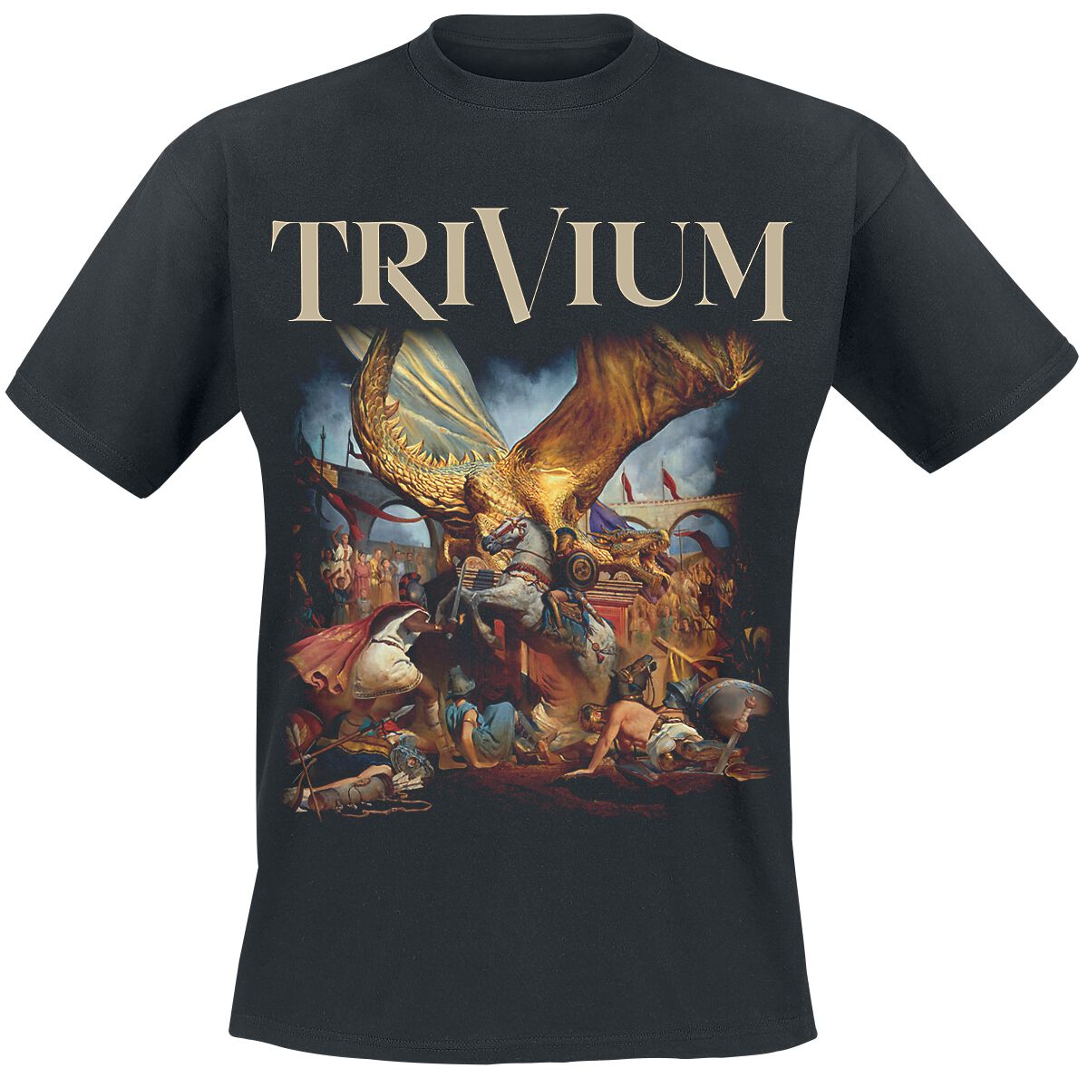 In The Court Of The Dragon T-Shirt schwarz von Trivium