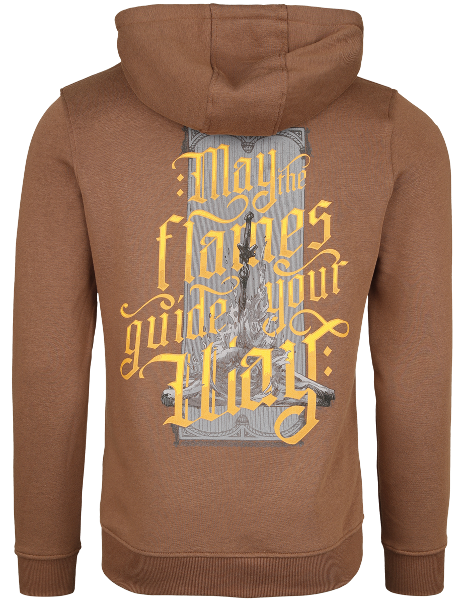 Dark Souls - Gaming Kapuzenjacke - Bonfire Lit - S bis L - für Männer - Größe M - braun  - EMP exklusives Merchandise!