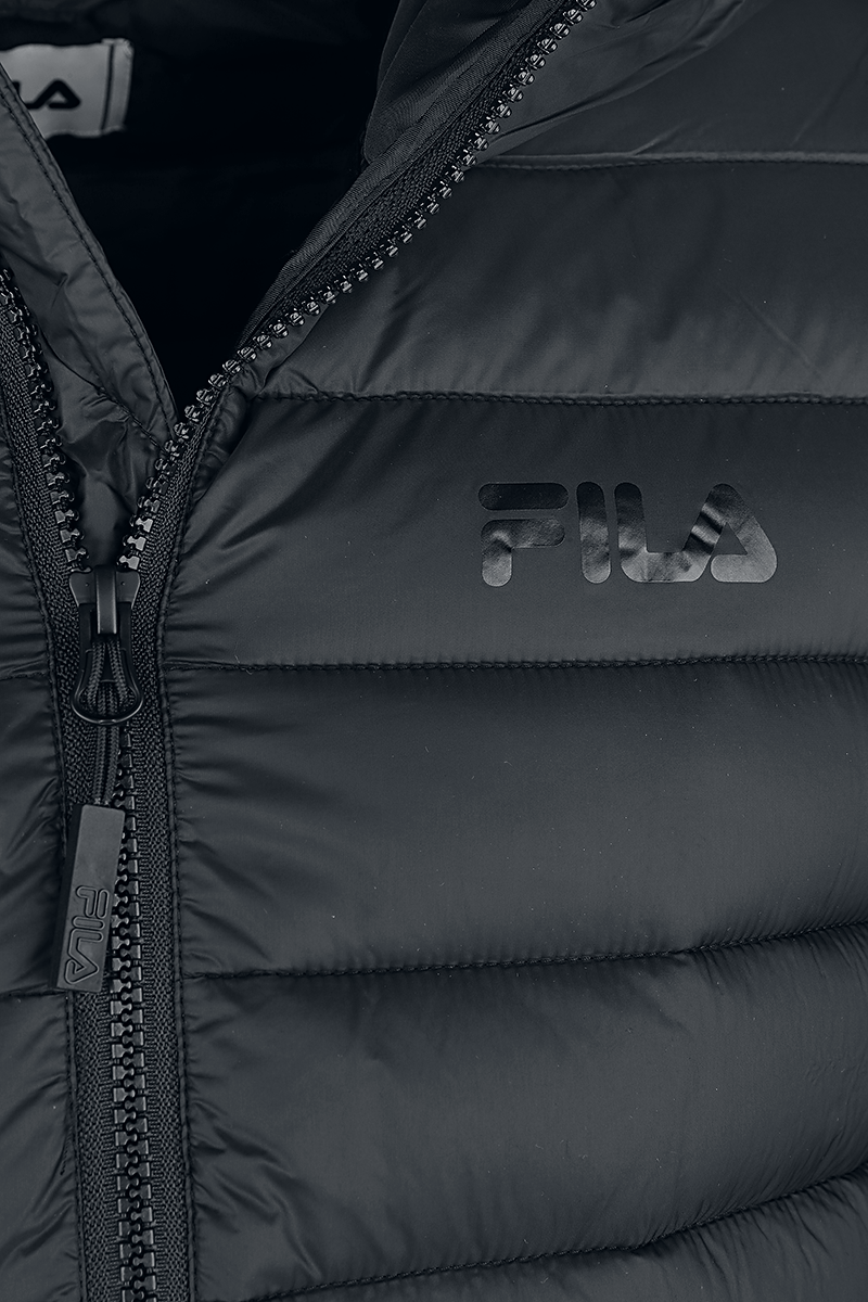 Fila STEIN Hooded Lightweight Jacket Übergangsjacke schwarz