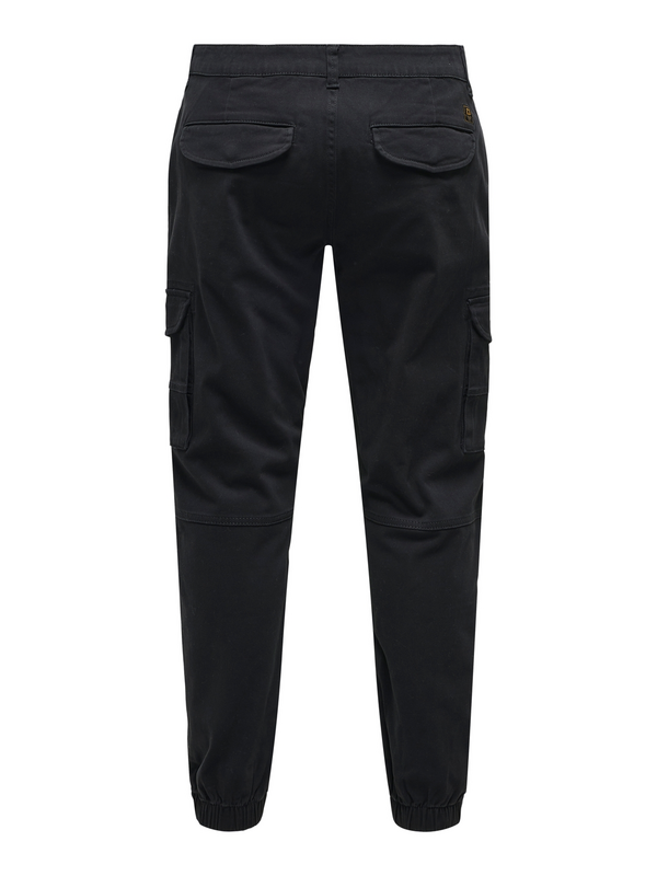 5715507614654 - ONSCARTER LIFE CARGO CUFF 0013 PANT NOOS Cargohose schwarz in W33L32 5715507614654 - ONSCARTER LIFE CARGO CUFF 0013 PANT NOOS Cargohose schwarz in W33L32