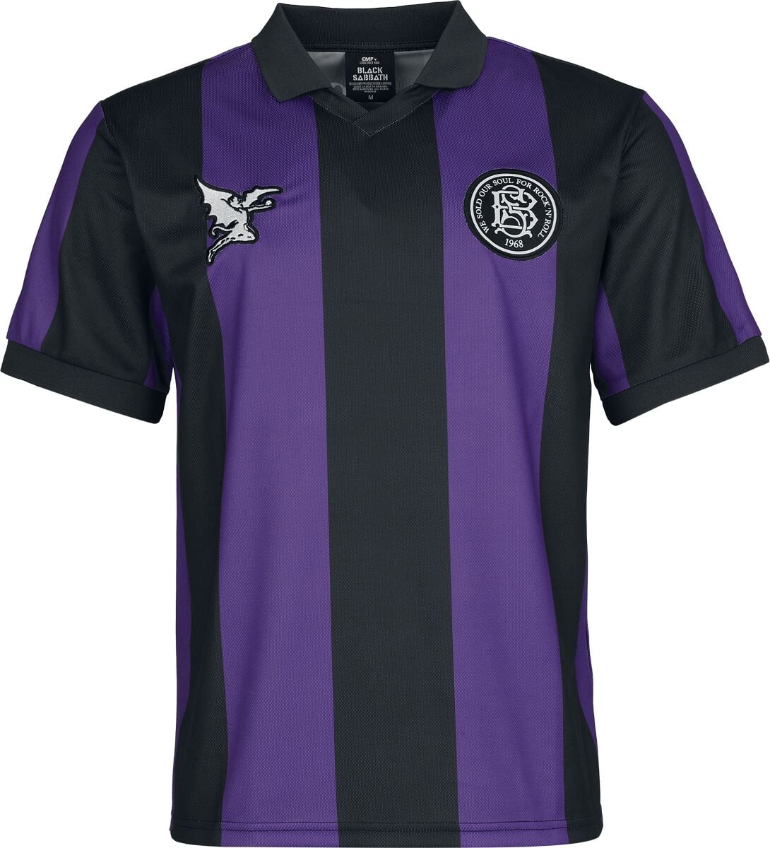Levně Black Sabbath Soccer Jersey Dres pro fanoušky vícebarevný