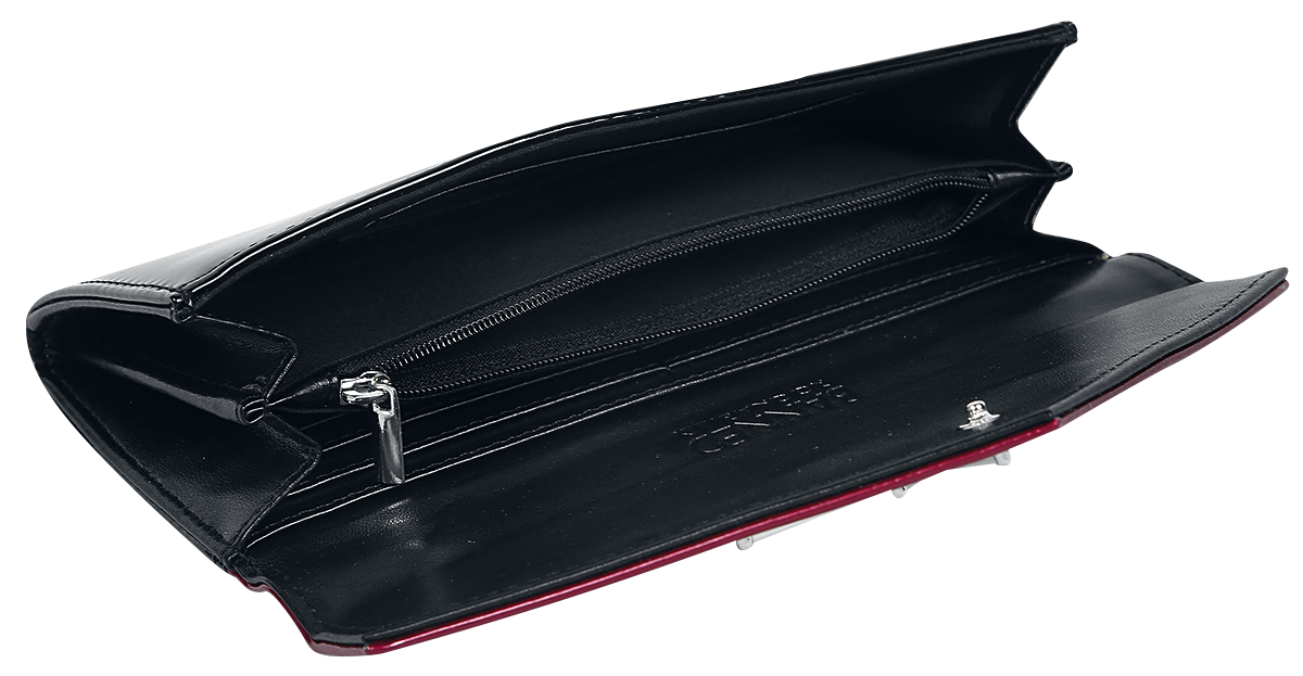 Banned Retro Dance The Night Away Geldbörse bordeaux schwarz