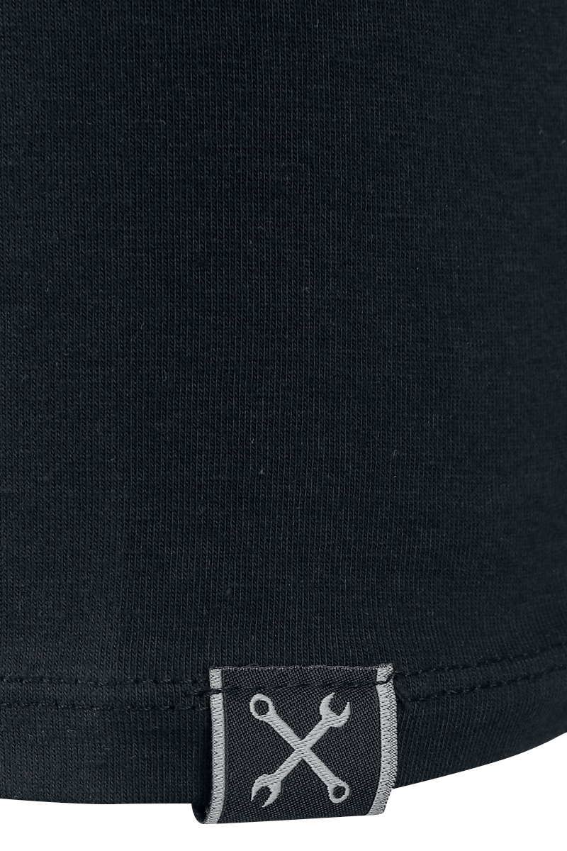 Queen Kerosin Rock'n Roll Queen T-Shirt schwarz