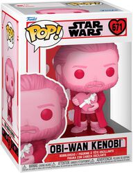 Obi-Wan Kenobi (Valentines Day) Vinyl Figur 671, Star Wars, Funko Pop!