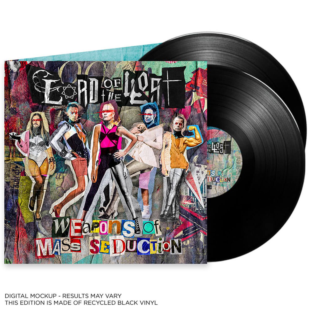 Lord Of The Lost - Weapons of mass seduction - LP - multicolor