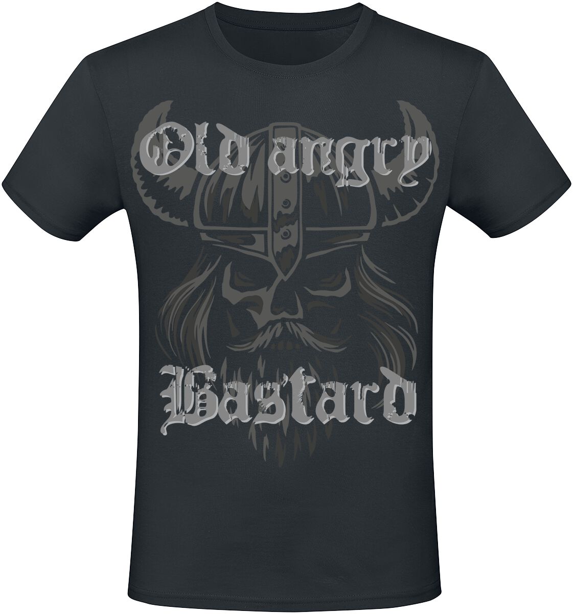 Sprüche T-Shirt - Old Angry Bastard - M bis 5XL - für Männer - Größe L - schwarz