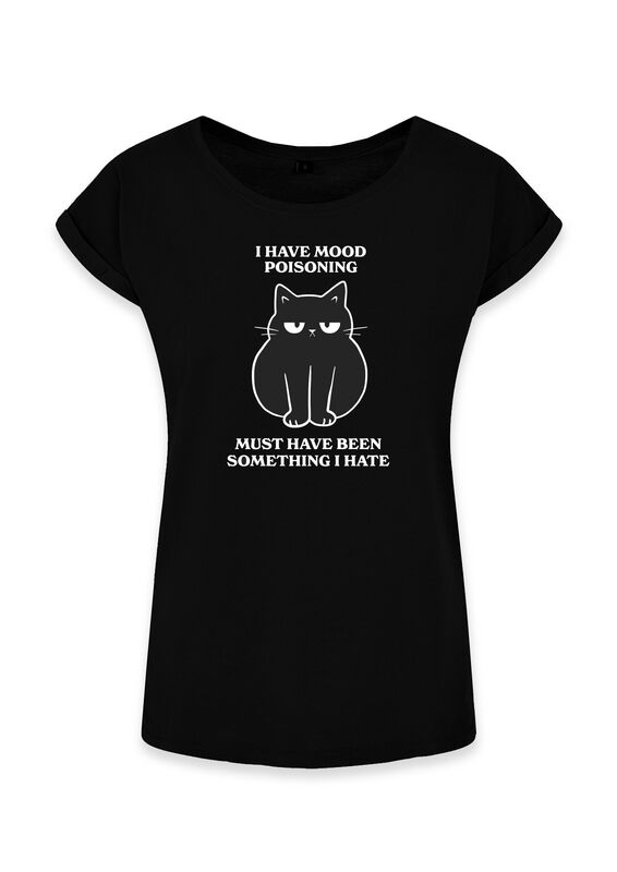 Goodie Two Sleeves T-Shirt - Mood Poisoning - S bis XXL - für Damen - Größe XXL - schwarz
