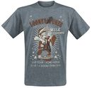 Wile E Coyote Guitar, Looney Tunes, T-Shirt