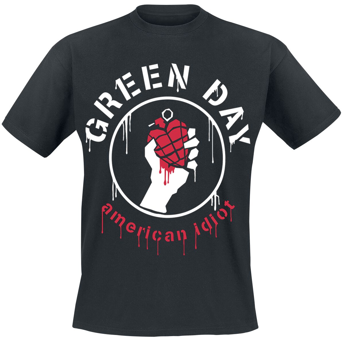 Drip American T-Shirt schwarz von Green Day