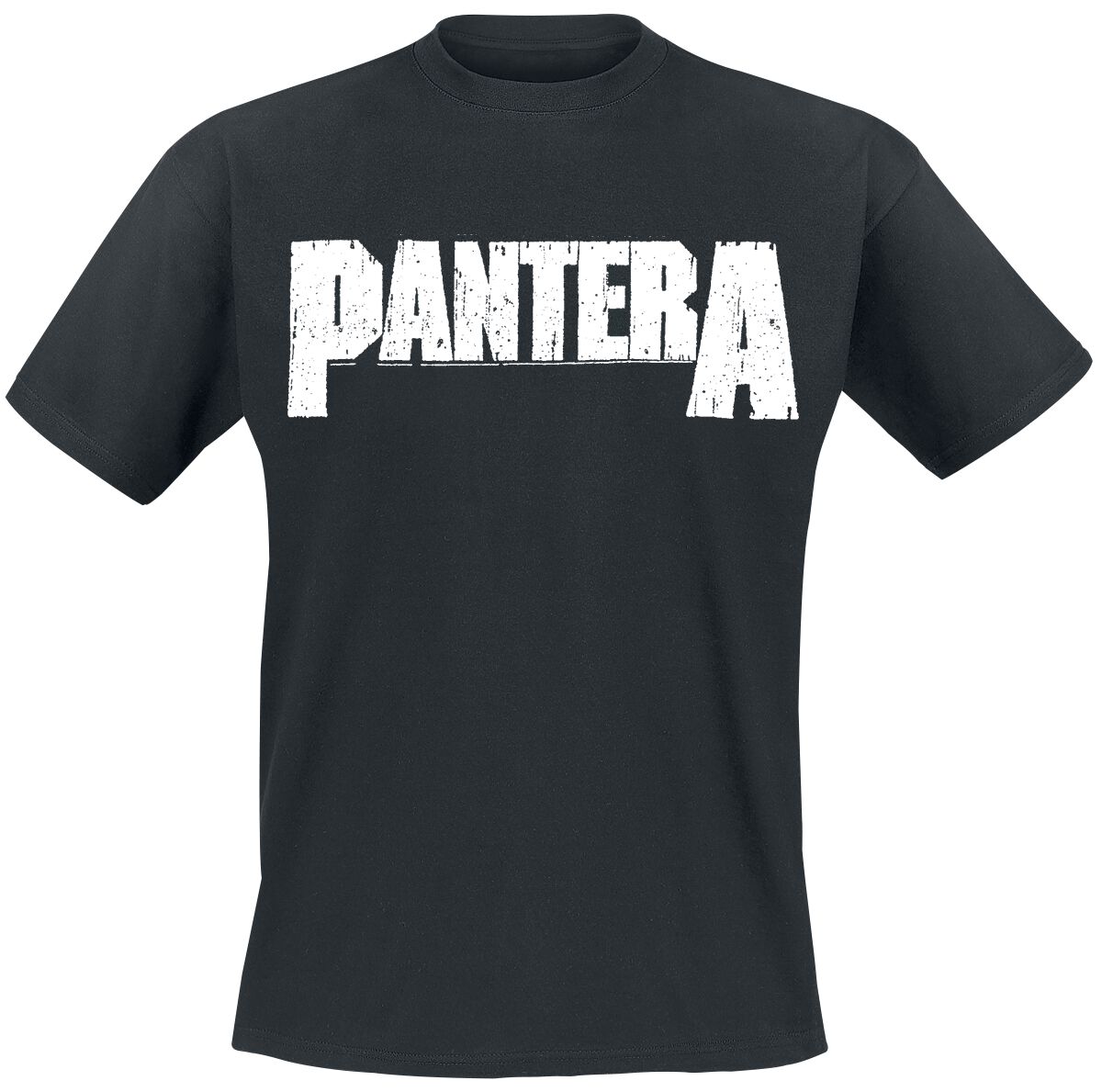 Pantera - Logo - Camiseta - Hombre - Negro 242004M 5023209586361.0