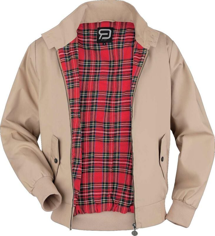 RED by EMP Larger Than Life Bomber Jacket Mid-Season Jacket beige