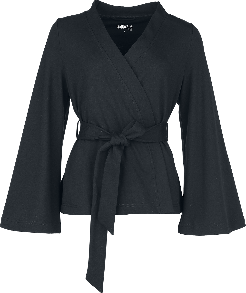 Gothicana by EMP Gothic Blazer - Corporate Goth Kimono Blazer - for Women - black