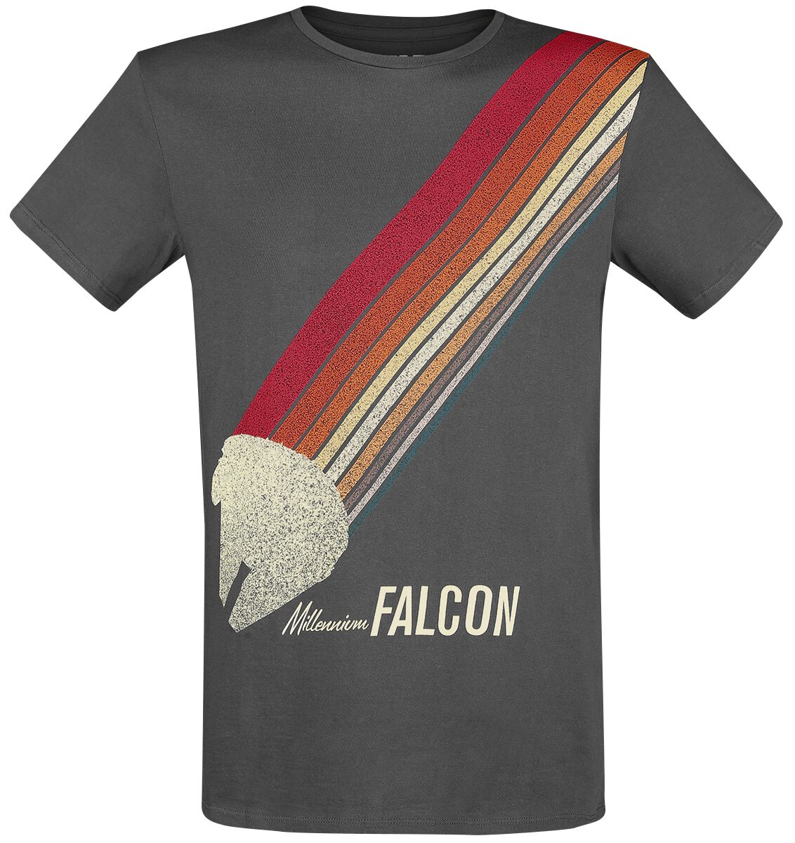 Levně Star Wars Millennium Falcon Tričko antracitová