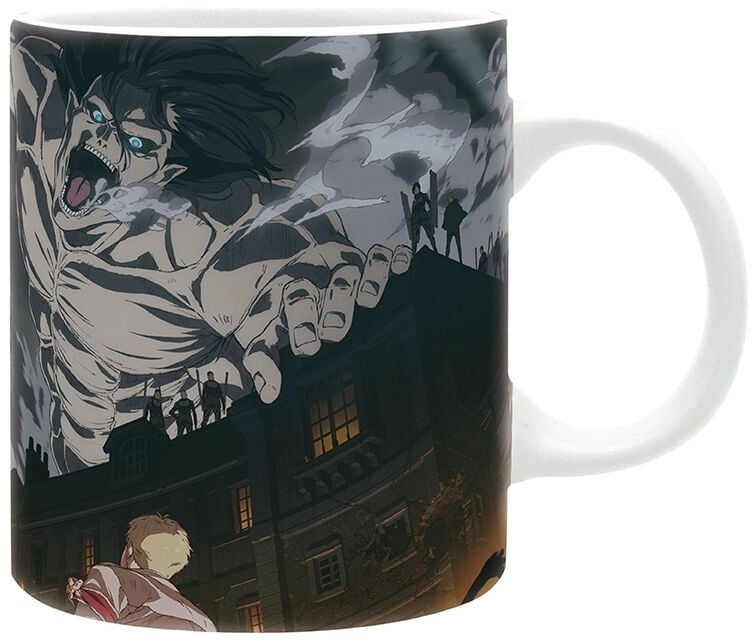 Attack On Titan Seizoen 4 - Key Art Unisex Kop - meerkleurig - Standard
